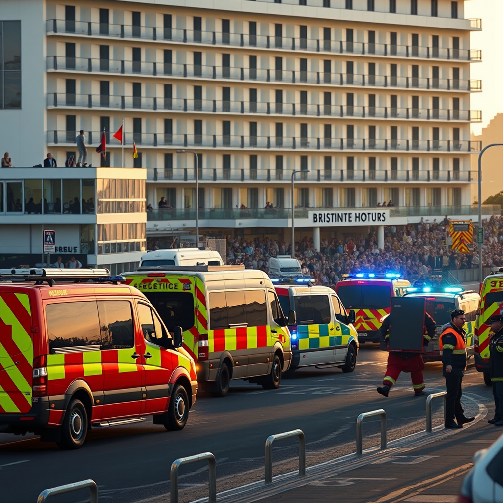 Huge emergency response to 'incident at seafront hotel' in early hours